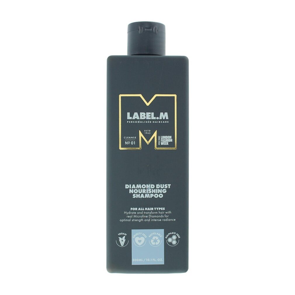 Label.m Haarshampoo Diamantstaub Pflegendes Shampoo 300 ml