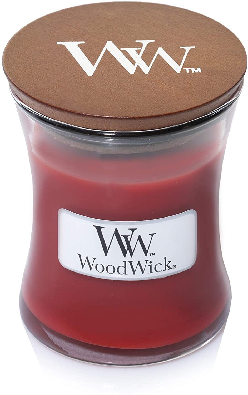 Yankee Candle Duftkerze Woodwick Duftkerze Stundenglas Cinnamon Chai