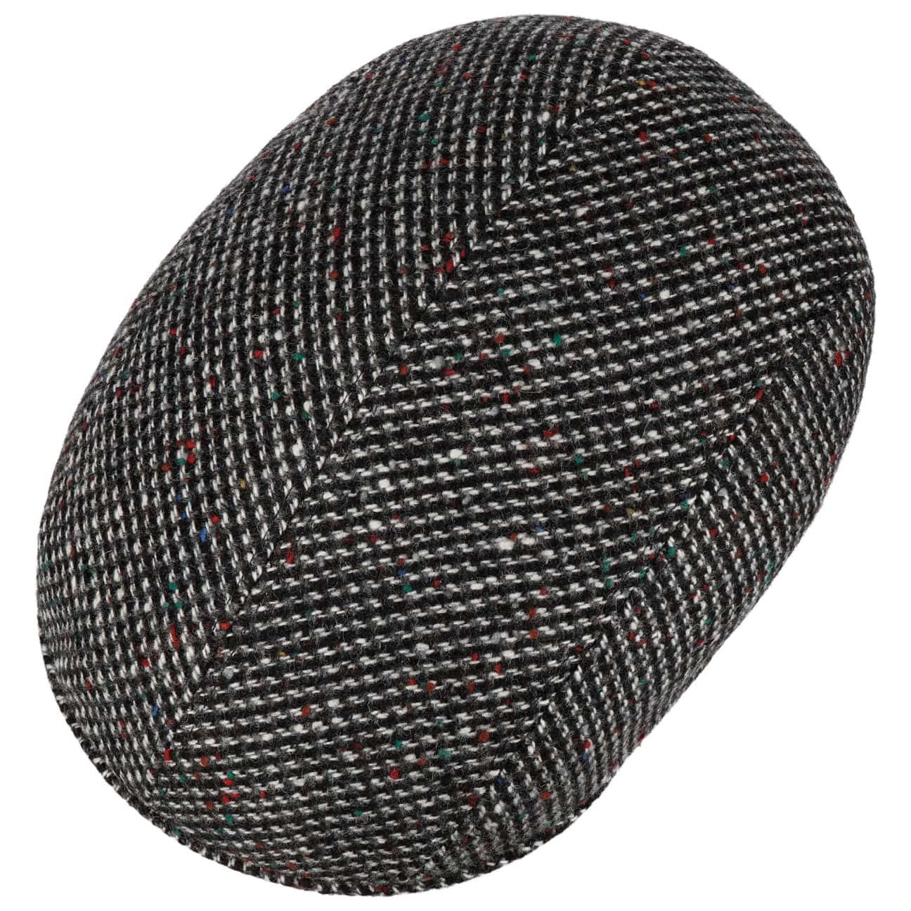 Alfonso D´Este Flat Cap (1-St) Schirmmütze mit Schirm, Made in Italy