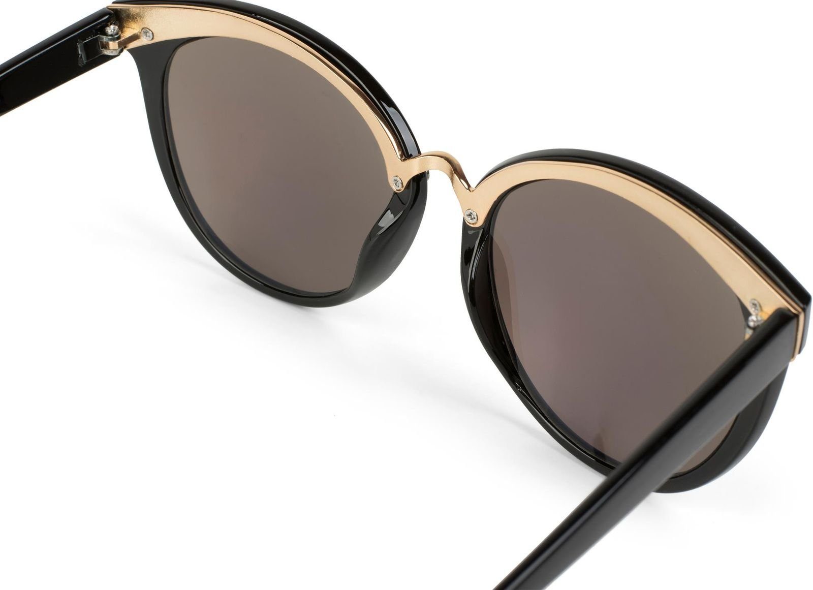 styleBREAKER Sonnenbrille Cat Eye Sonnenbrille Material-Mix-Rahmen (1-St)