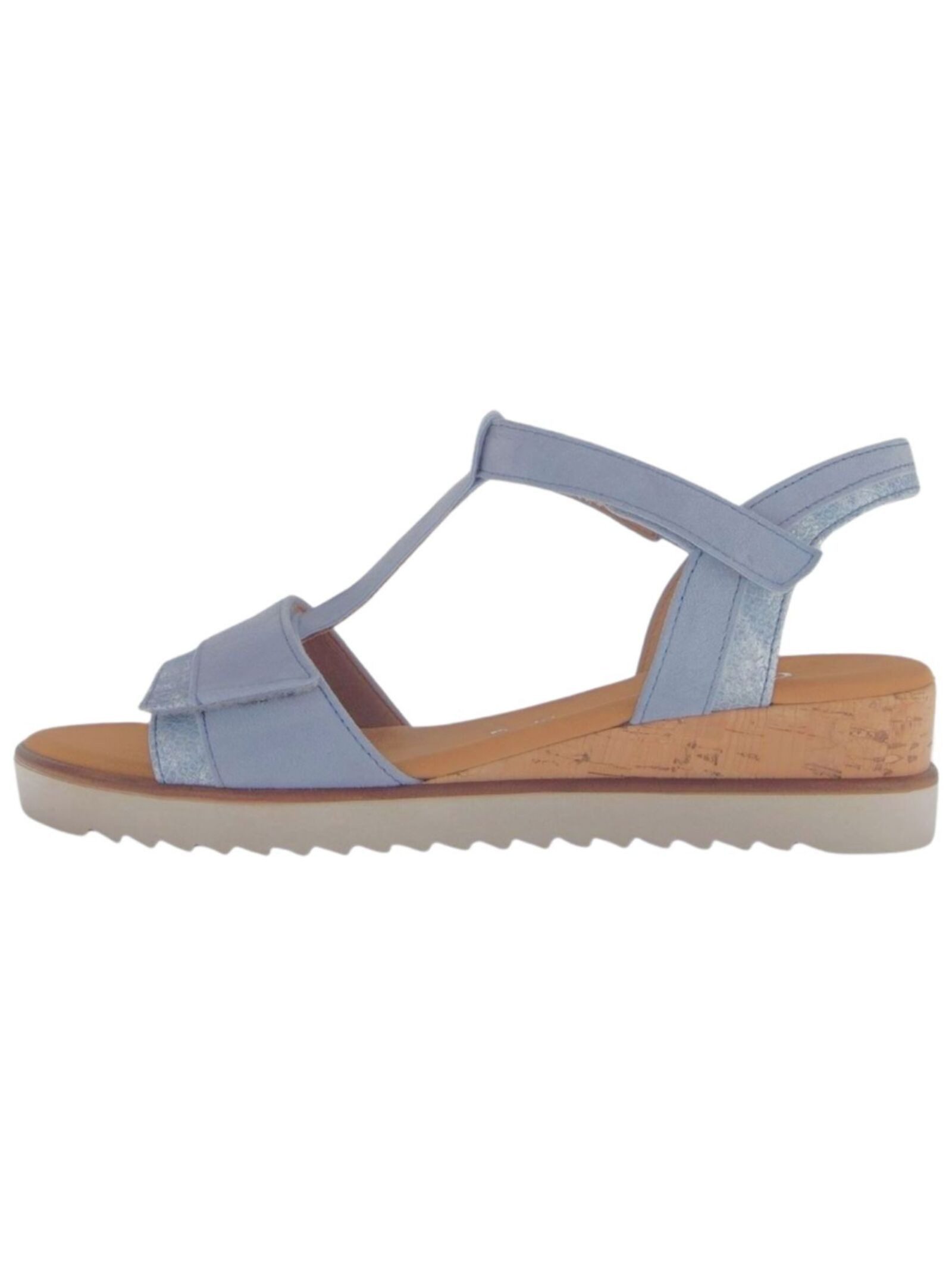 Gabor Sandalen Veloursleder Keilsandalette günstig online kaufen