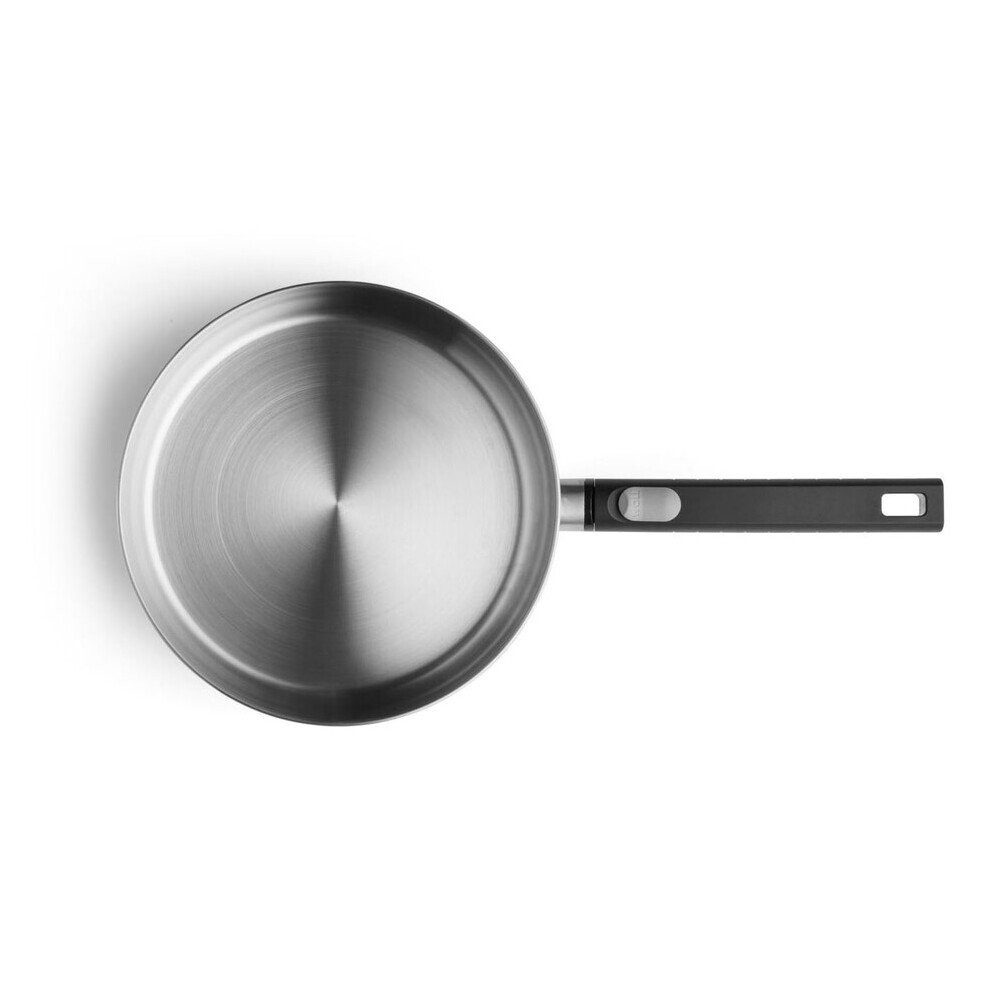 WOLL Bratpfanne Flachpfanne 24 cm Logic Steel, Flachpfanne, Ø24cm, edelstahl