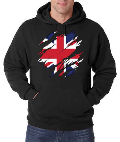 Youth Designz Kapuzenpullover England Britain Herren Hoodie Pullover mit trendigem Frontprint