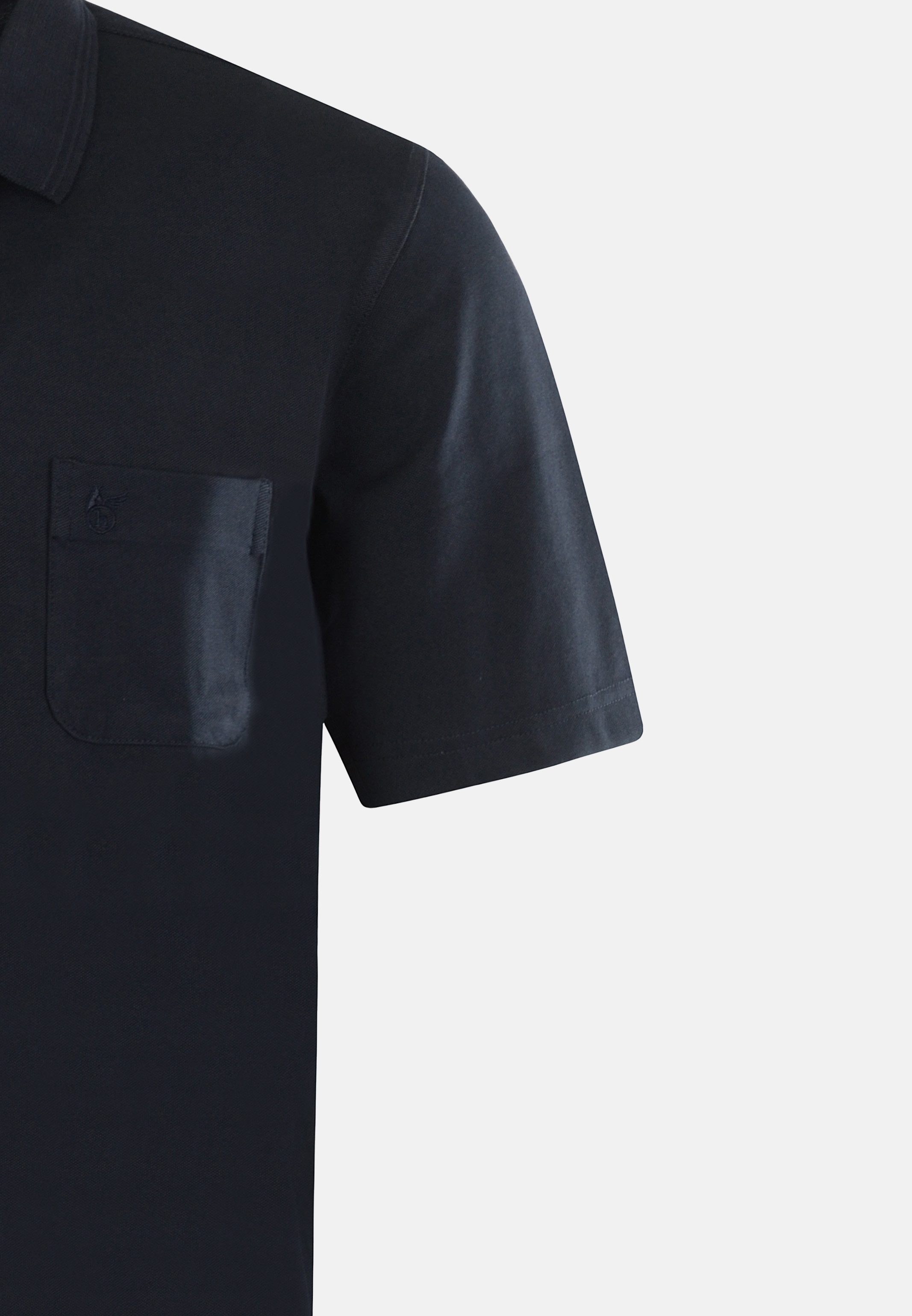 Hajo Poloshirt 2er Pack Pique (Spar-Set, 2-tlg) Poloshirt - Baumwolle - Atmungsaktiv - Gesäumter Armabschluss