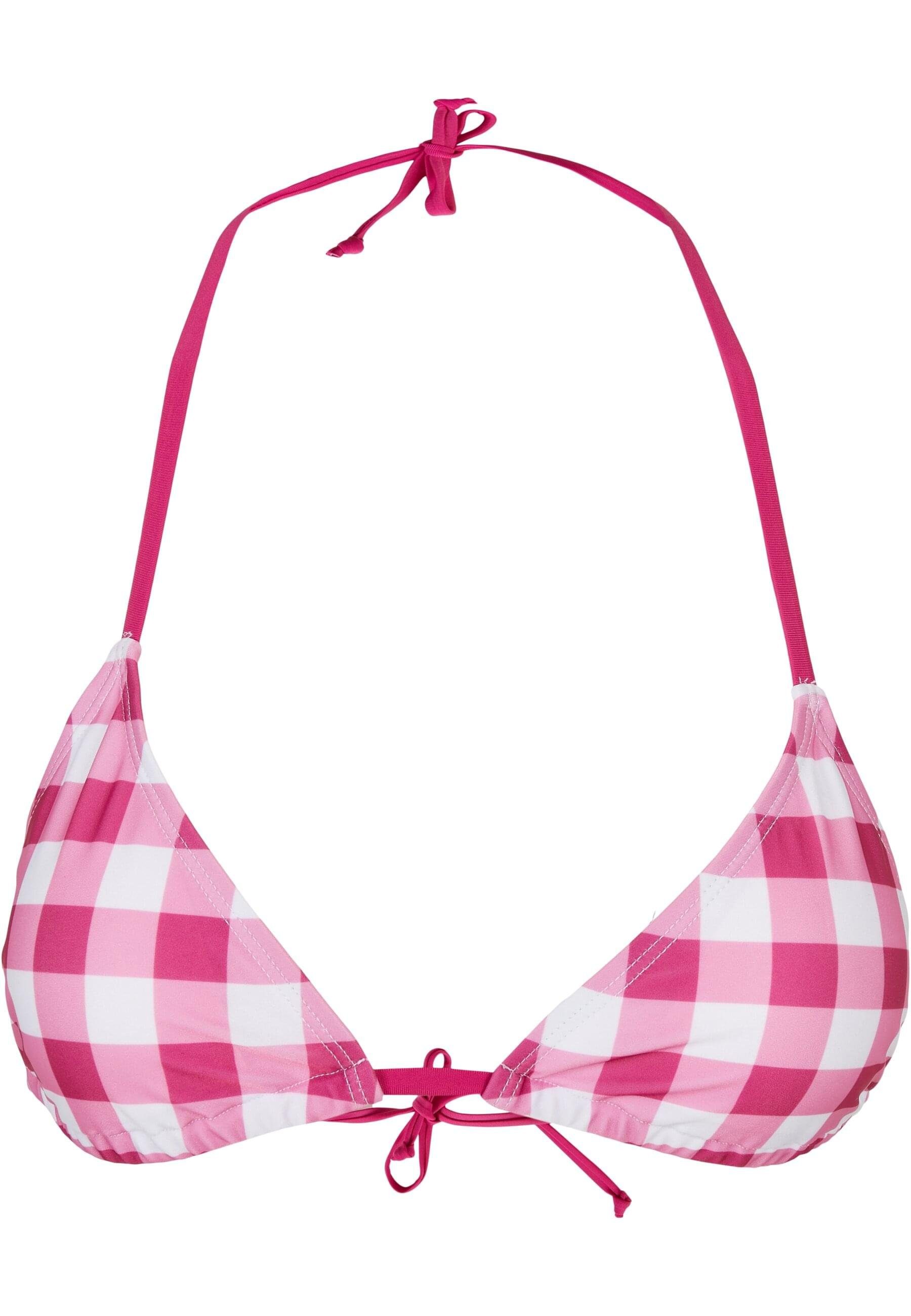 URBAN CLASSICS Bügel-Bikini Urban Classics Damen Ladies Check Bikini