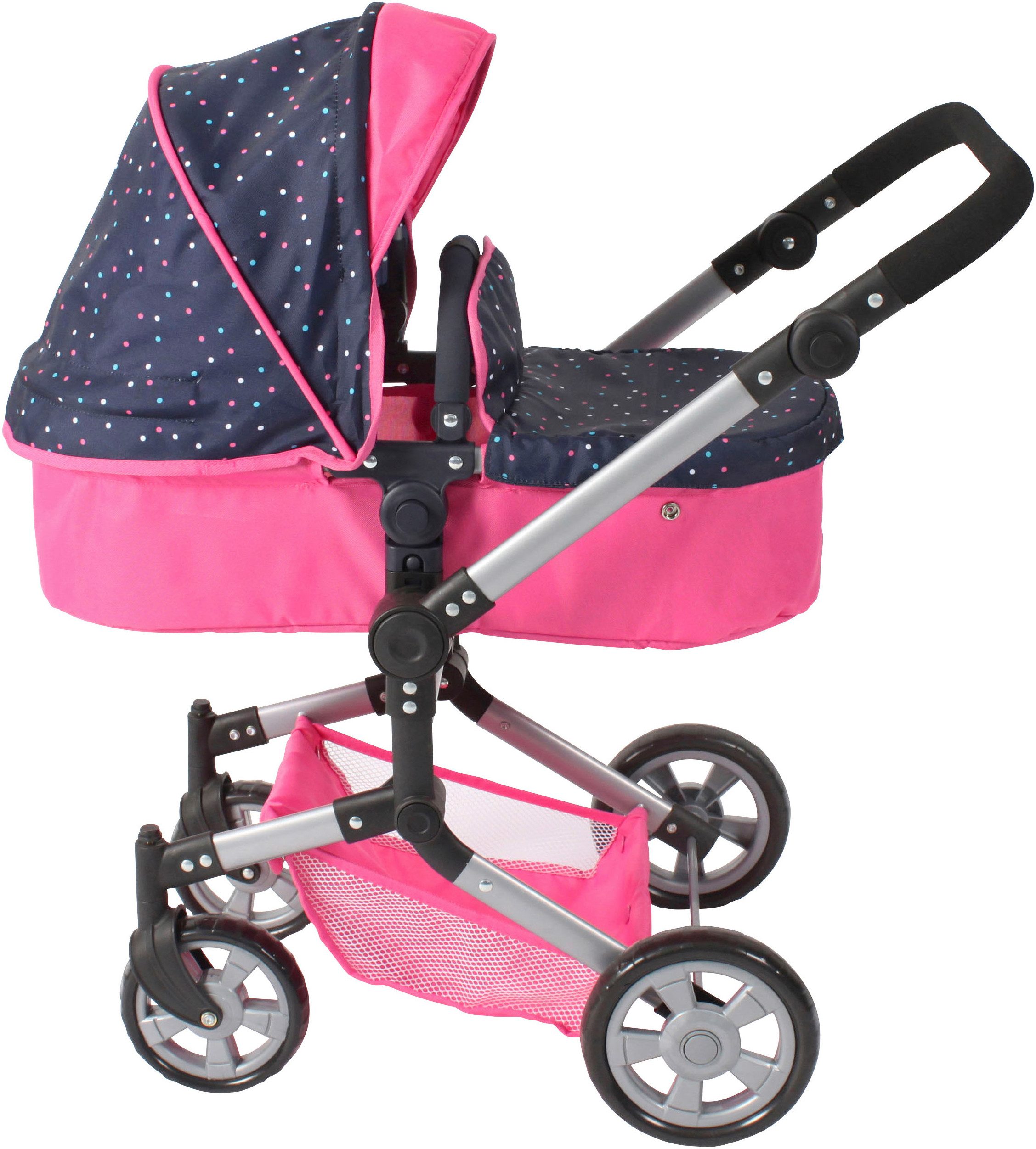 CHIC2000 Kombi-Puppenwagen Linus, Konfetti, (Set) günstig online kaufen