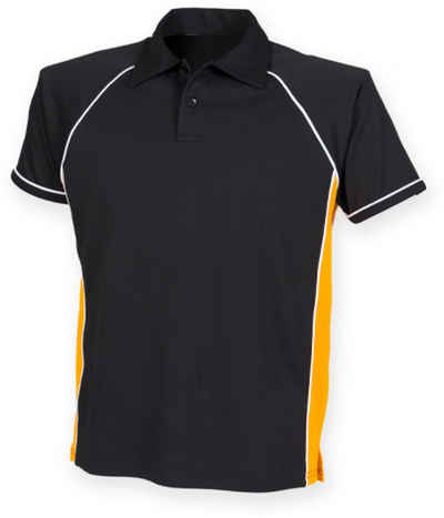 Finden+Hales Poloshirt Herren Piped Performance Polo / Coolplus®-Polyester