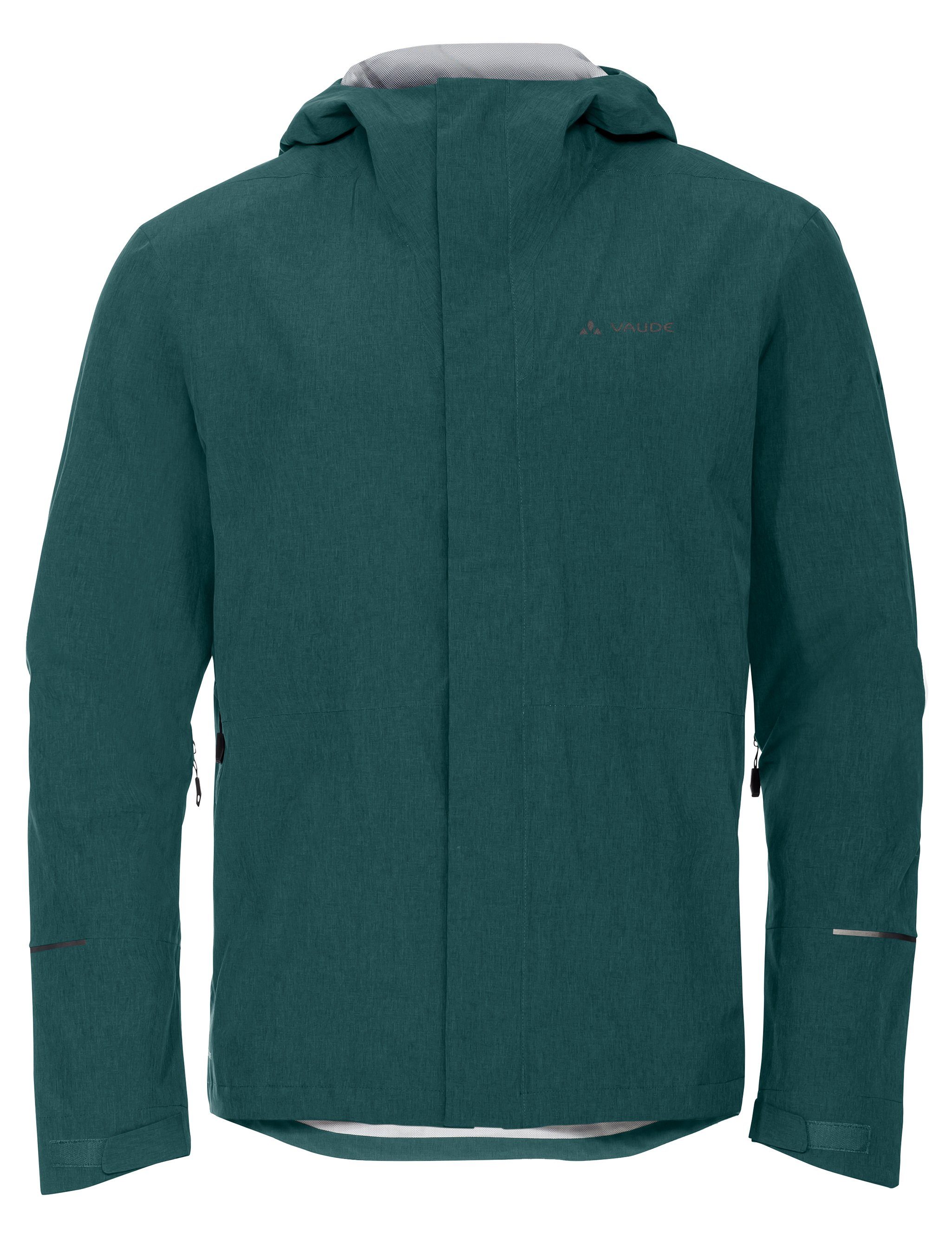 VAUDE Outdoorjacke Men's Yaras Rain II kompensiert green Klimaneutral mallard (1-St) Jacket