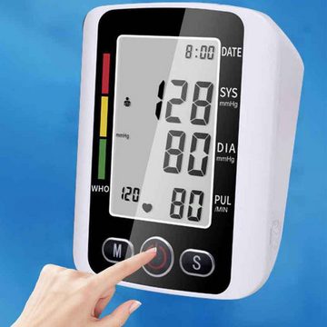 Dedom Oberarm-Blutdruckmessgerät Blutdruckmessgeräte für Hause,Elektronisches Blutdruckmessgerät