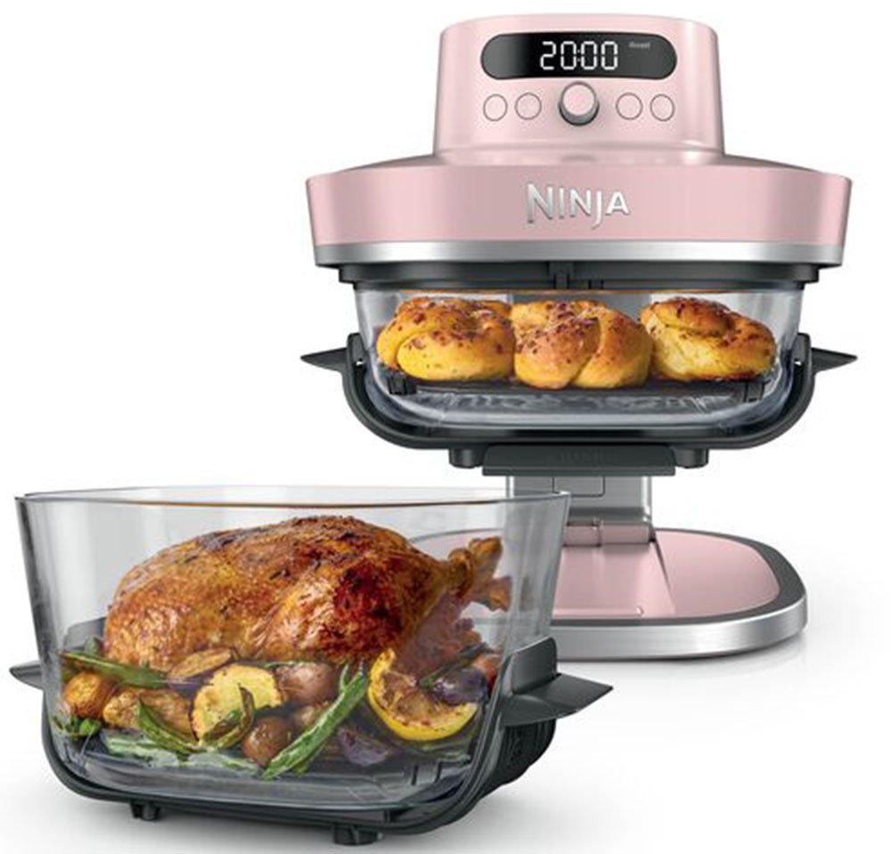 NINJA Heißluftfritteuse, 2050 W, 7 Kochfunktionen, Vorbereitung, Zubereitung + Aufbewahrung von Speisen