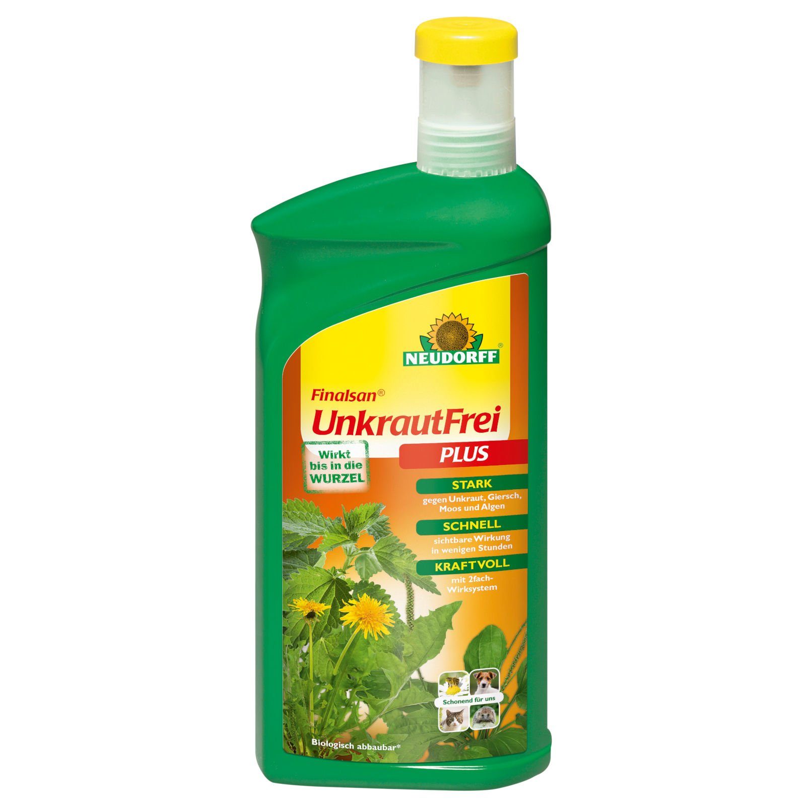 Neudorff Unkrautbekämpfungsmittel Neudorff Finalsan UnkrautFrei Plus - 1 Liter