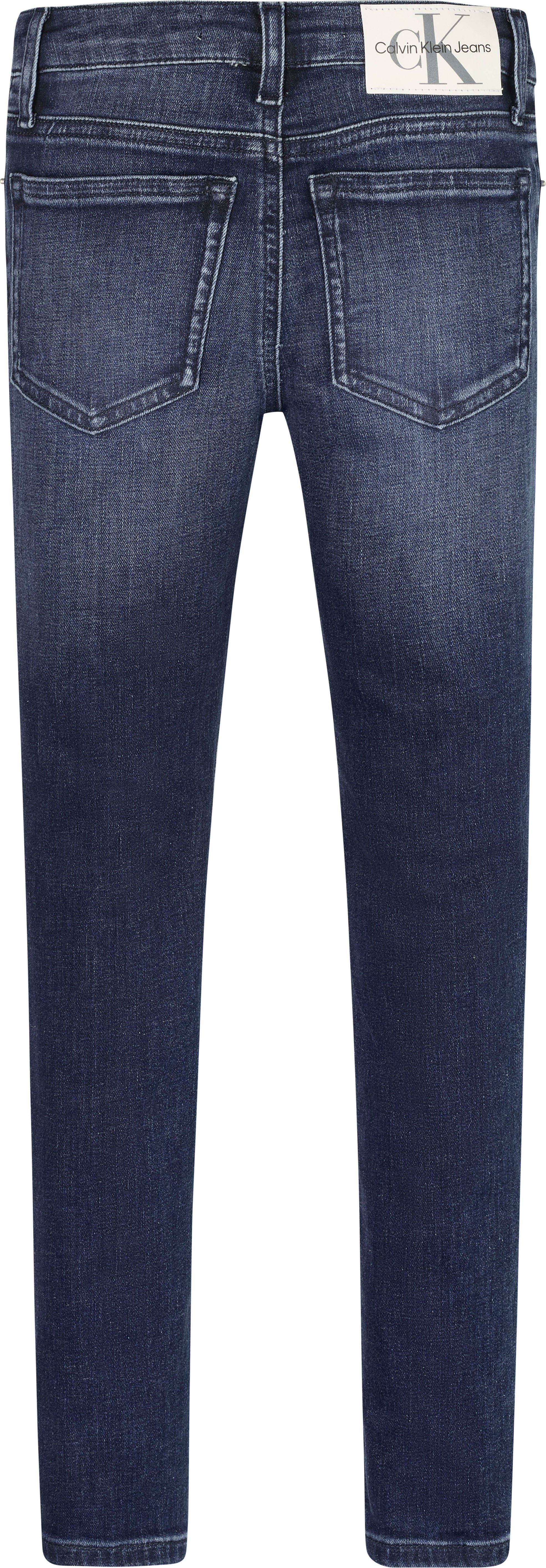 Calvin Klein BLUE DARK ESS SKINNY MR Skinny-fit-Jeans Jeans