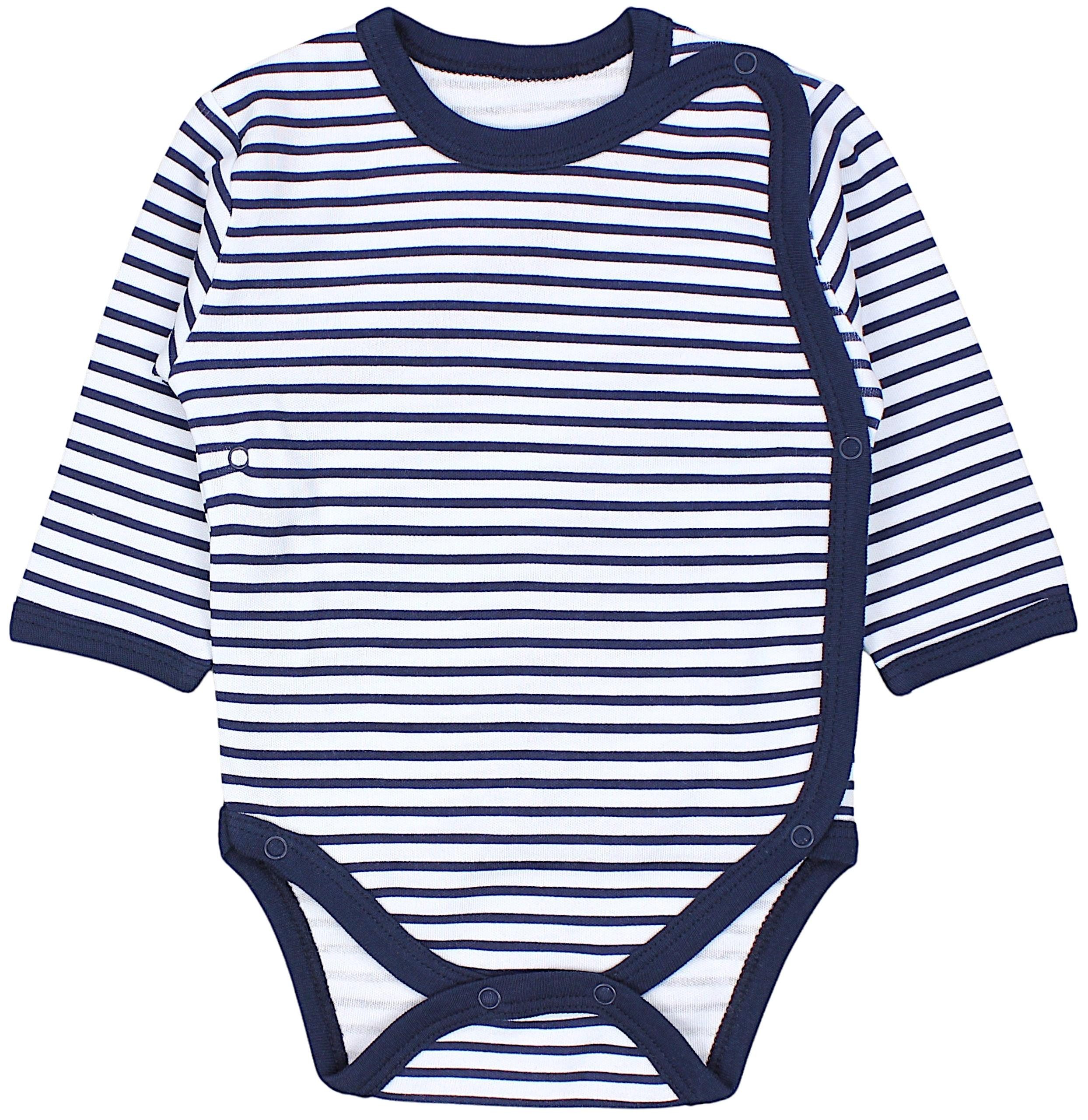 TupTam Langarmwickelbody TupTam Baby Unisex Langarm Wickelbody im 5er Set