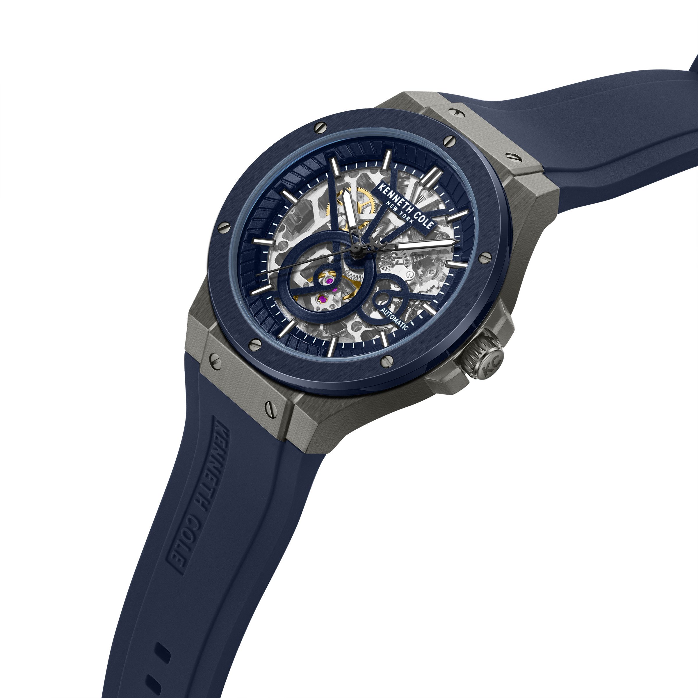 Kenneth Cole Automatikuhr Automatikuhr Herrenuhr 43 mm Automatik Herren