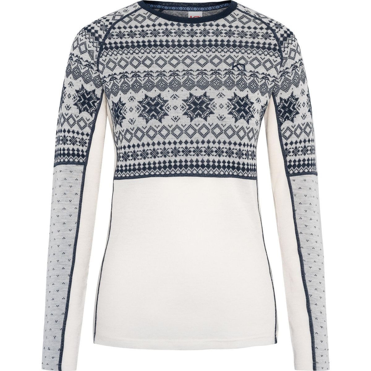 Kari Traa Layershirt Vilma Longsleeve Eleganter Longsleeve aus weicher Merinowolle, ideal für urbane