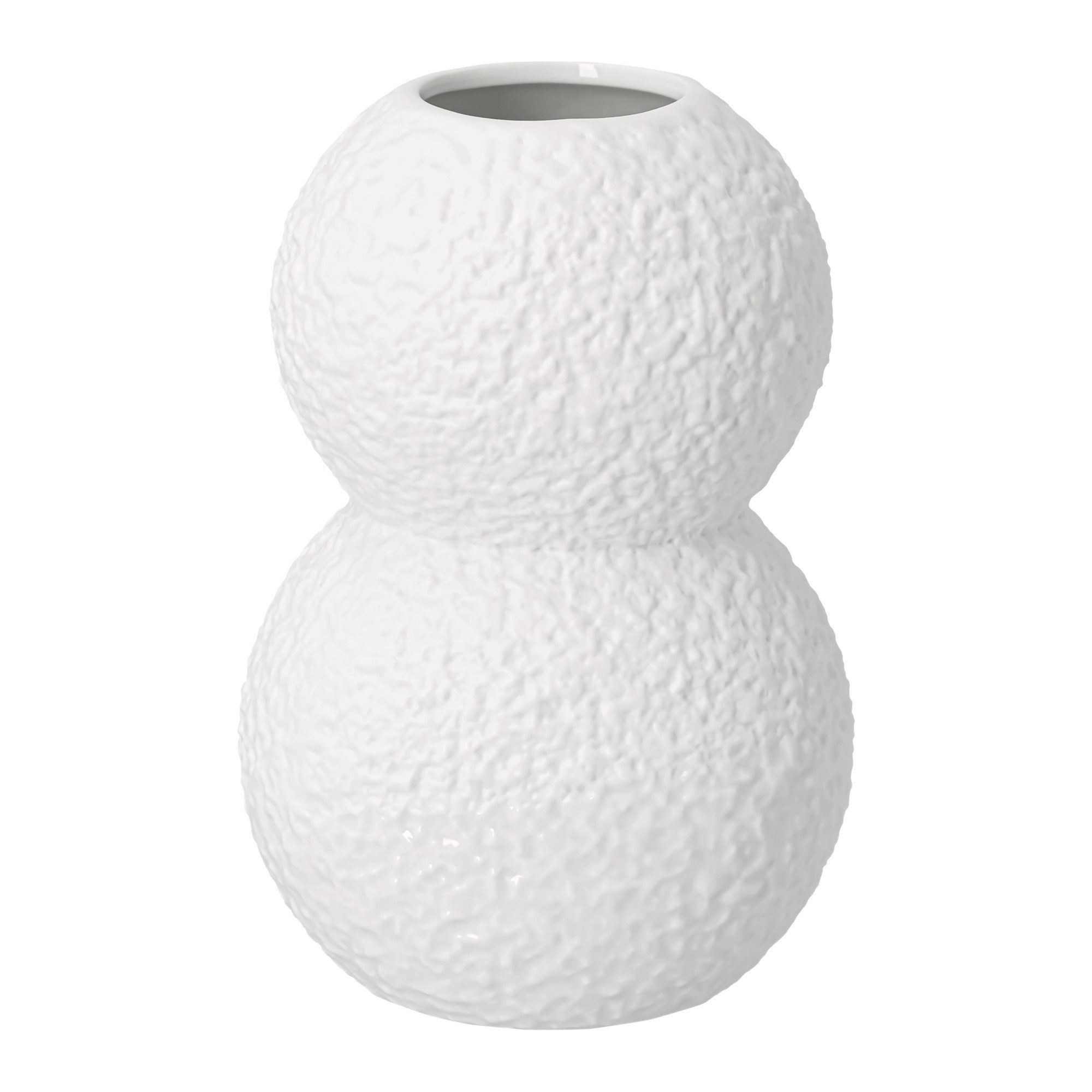 Räder Dekovase räder Vase Schneebälle Weiß