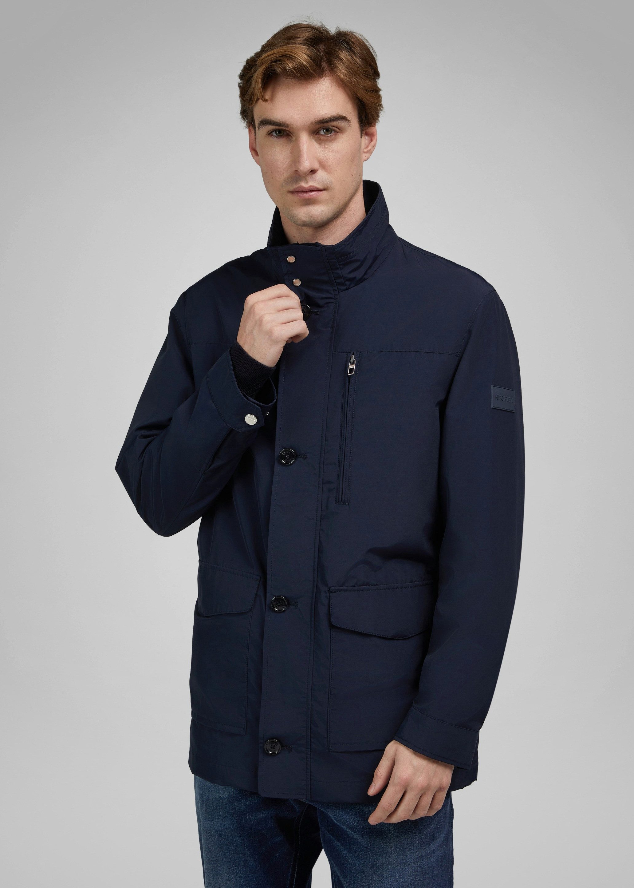 HECHTER PARIS Outdoorjacke mit elastischem Taillenzug