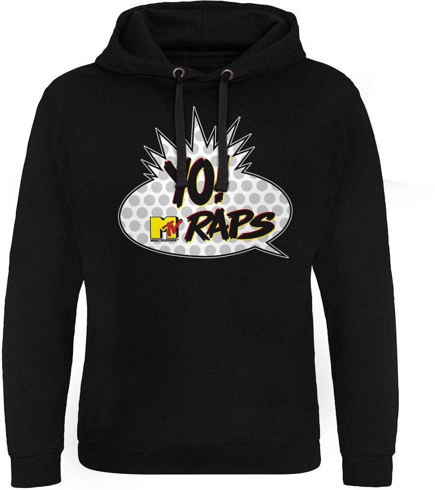YO! RAPS MTV Kapuzenpullover Classic Logo Epic Hoodie