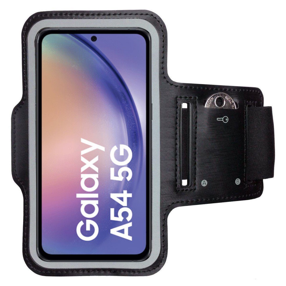CoverKingz Handyhülle Sportarmband für Samsung Galaxy A54 Sport Fitness Armband Hülle