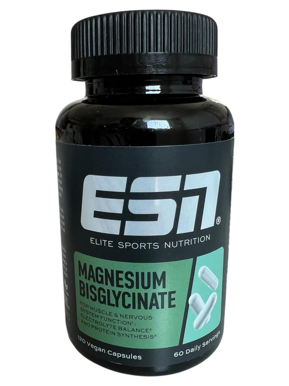 ESN Magnesium Bisglycinat (120 Kapseln) Kapseln, 118 g