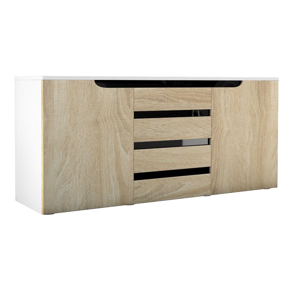 Vladon Sideboard Sylt V1 (Kommode, mit günstig online kaufen