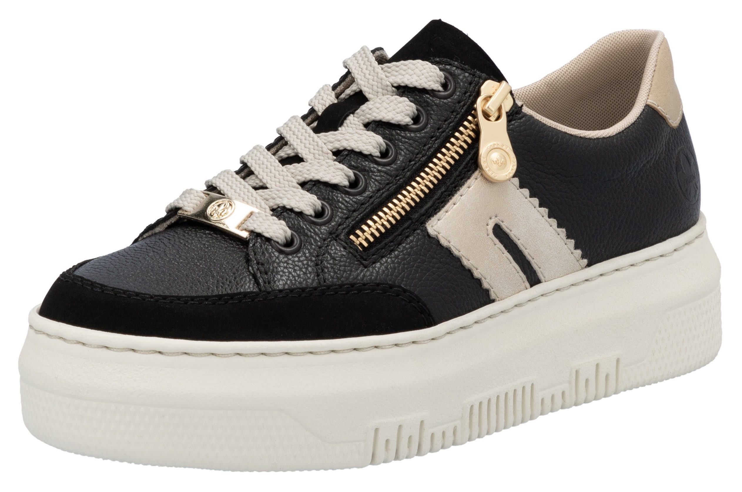Rieker Plateausneaker, Schnürschuh, Halbschuh, Freizeitschuh mit günstig online kaufen