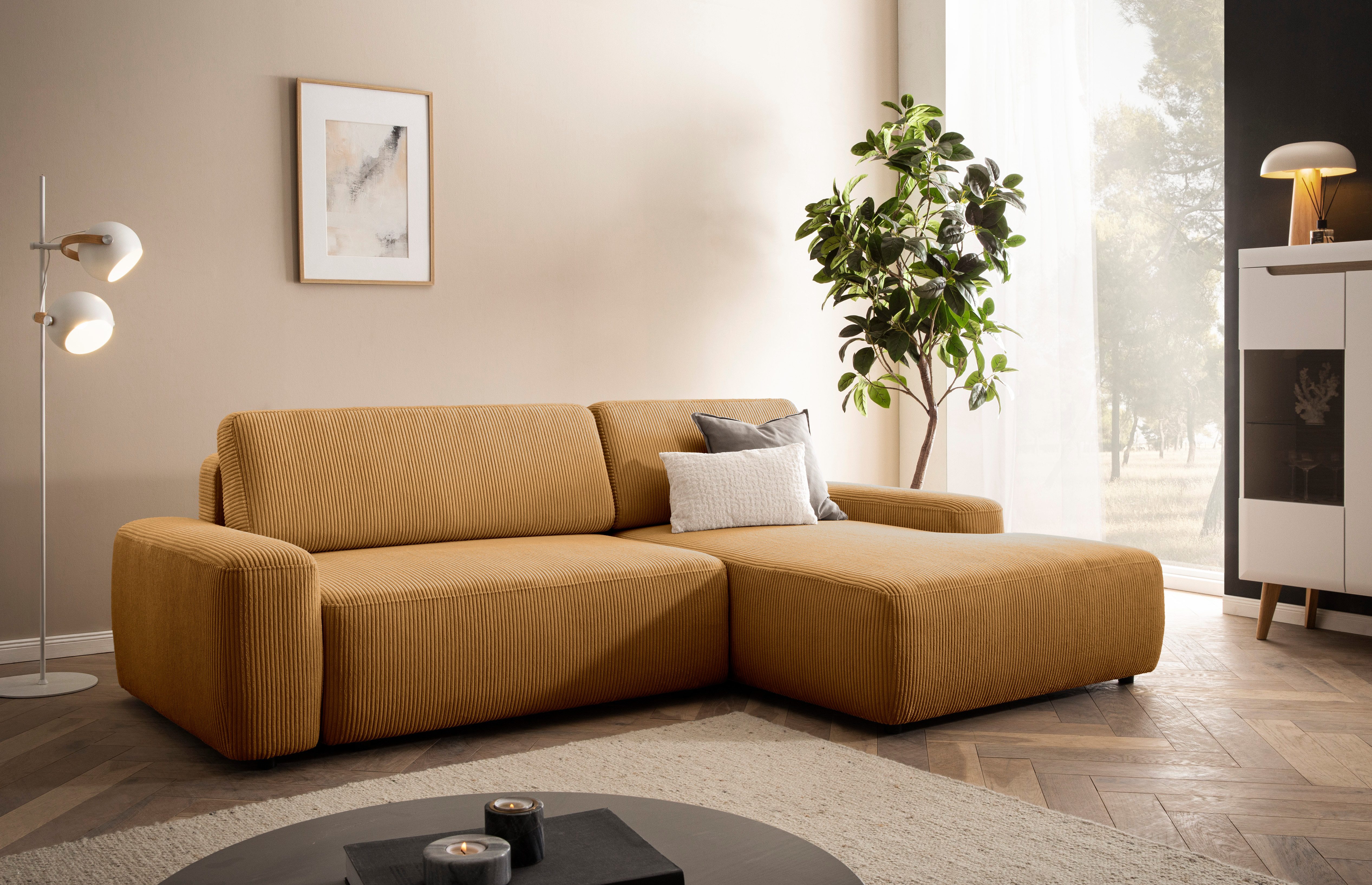 INOSIGN Ecksofa TORGE (264cm), Schlafsofa in günstig online kaufen