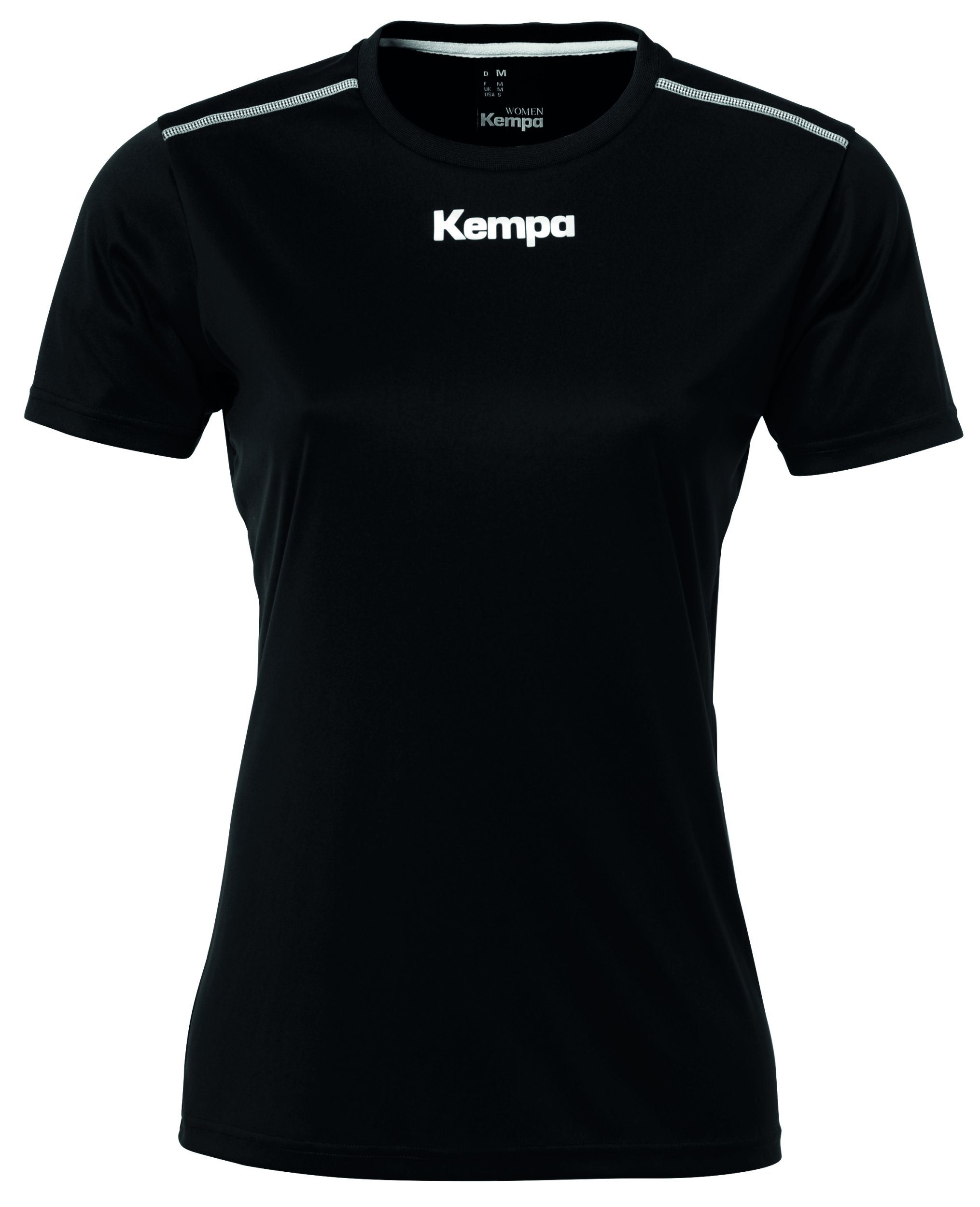 Kempa Kurzarmshirt POLY SHIRT WOMEN fluo grün/anthra