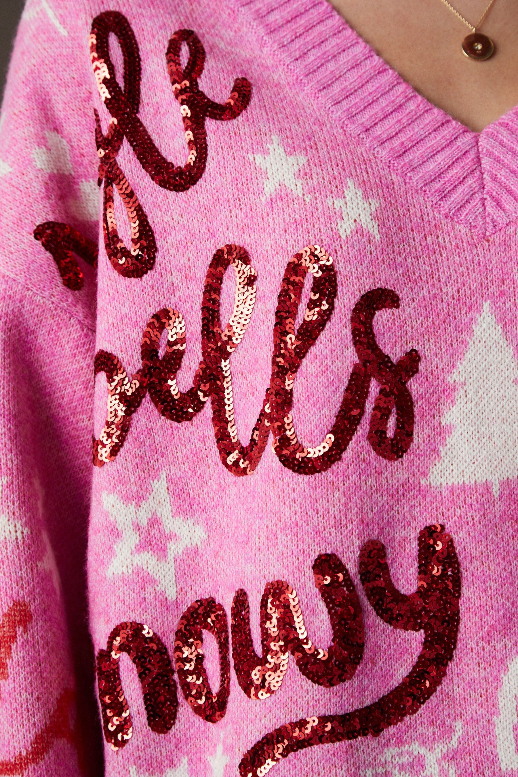 Next Strickpullover Weihnachtspullover (1-tlg)