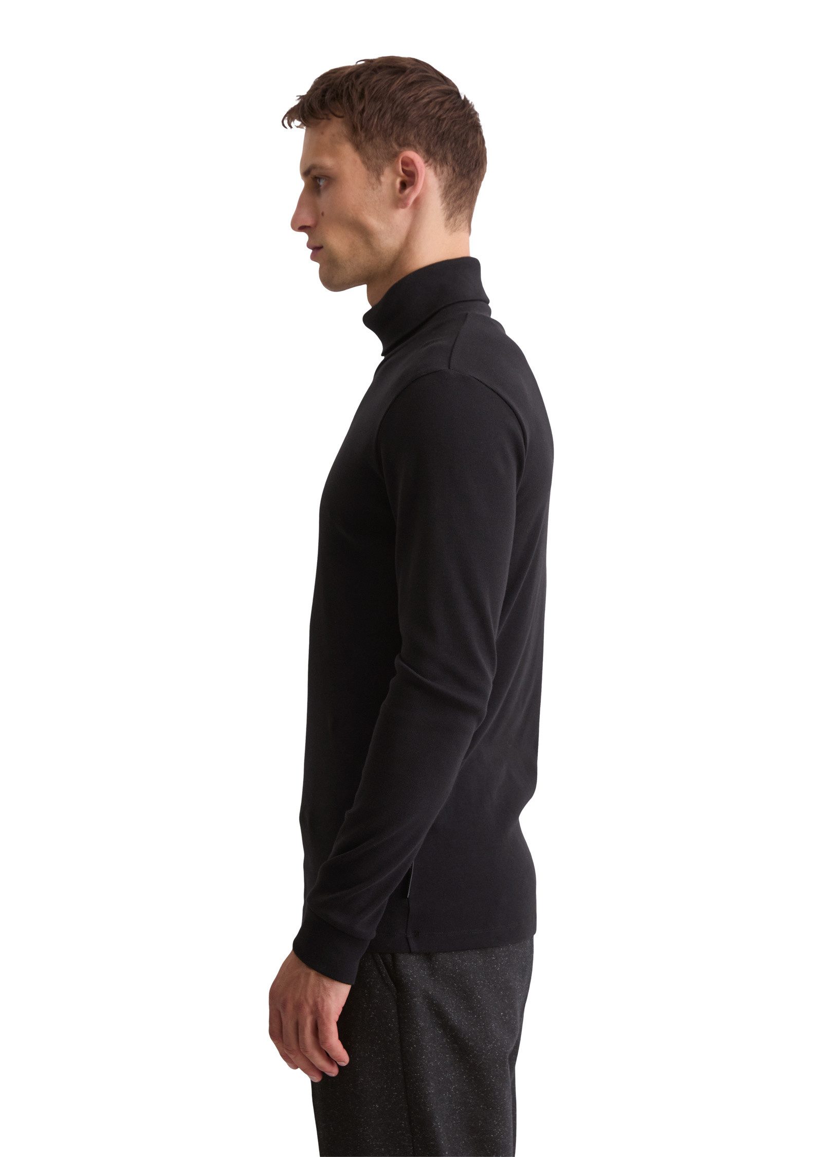 Marc O'Polo Langarmshirt mit Rollkragen günstig online kaufen