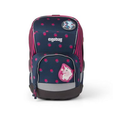 ergobag Schulranzen Wide (5tlg), inkl. Federmäppchen, Sportbeutel, Schlamperrolle und Kletties