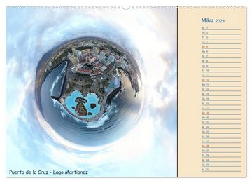 CALVENDO Wandkalender Teneriffa - kleine Planeten (Premium, hochwertiger DIN A2 Wandkalender 2023, Kunstdruck in Hochglanz)