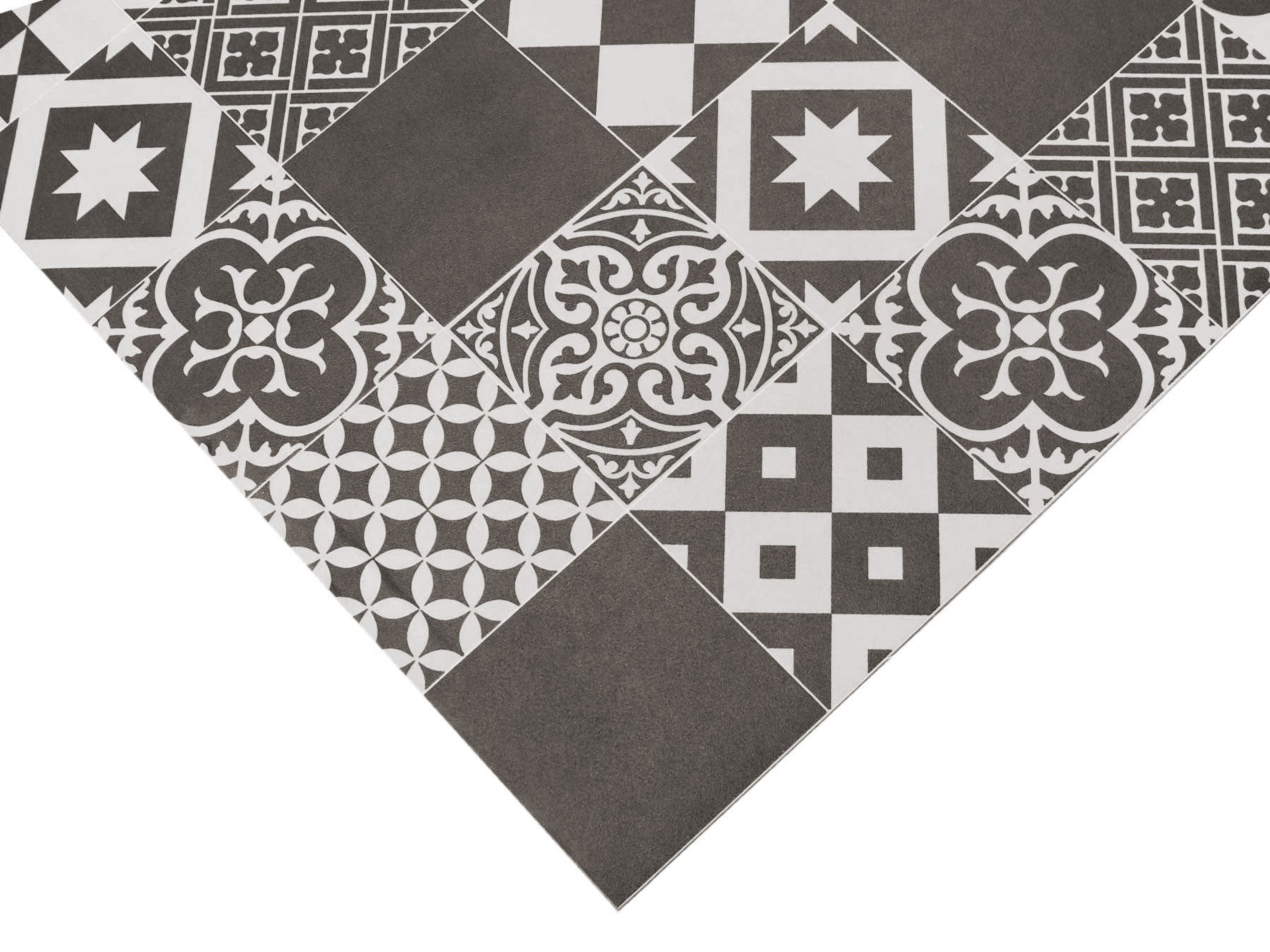 Primaflor-Ideen in Textil Vinylboden CV Bodenbelag TURVO - Fliese Lissabon, Starke Nutzschicht – Bild 5 von 5