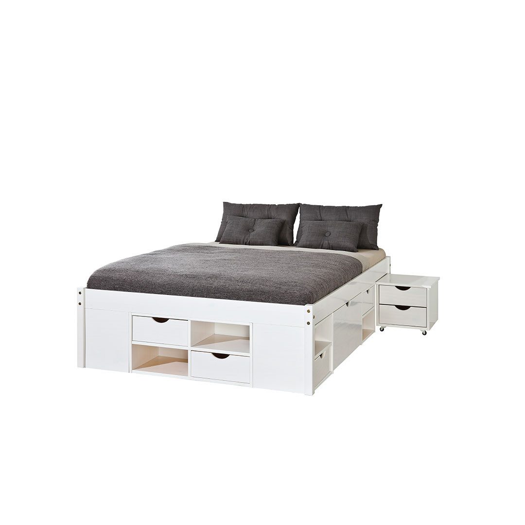 ebuy24 Bett Till Doppelbett 140x200 cm einschl. Lattenroste, w (1-tlg). Reduzierter Preis € 899,95. Unverbindliche Preisempfehlung € 1.199,95