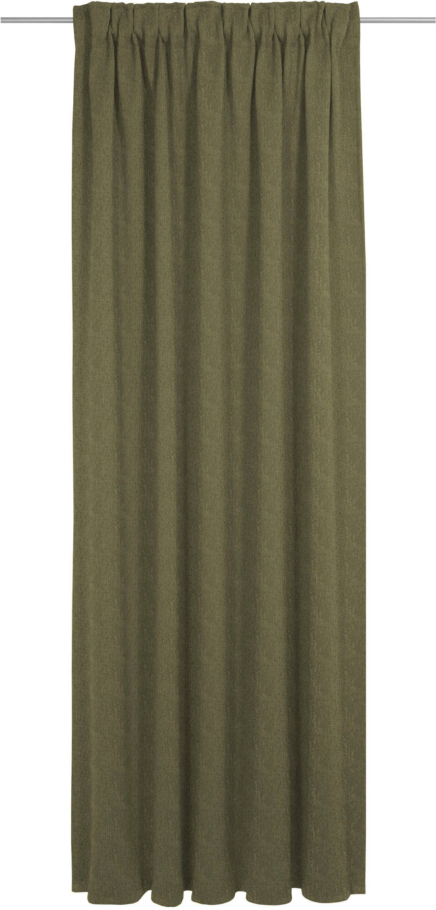 Multifunktionsband Vorhang moosgrün (1 blickdicht, Wirth, Jacquard St), Torbole,