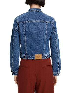 Esprit Jeansjacke Jeansjacke in schmaler Passform