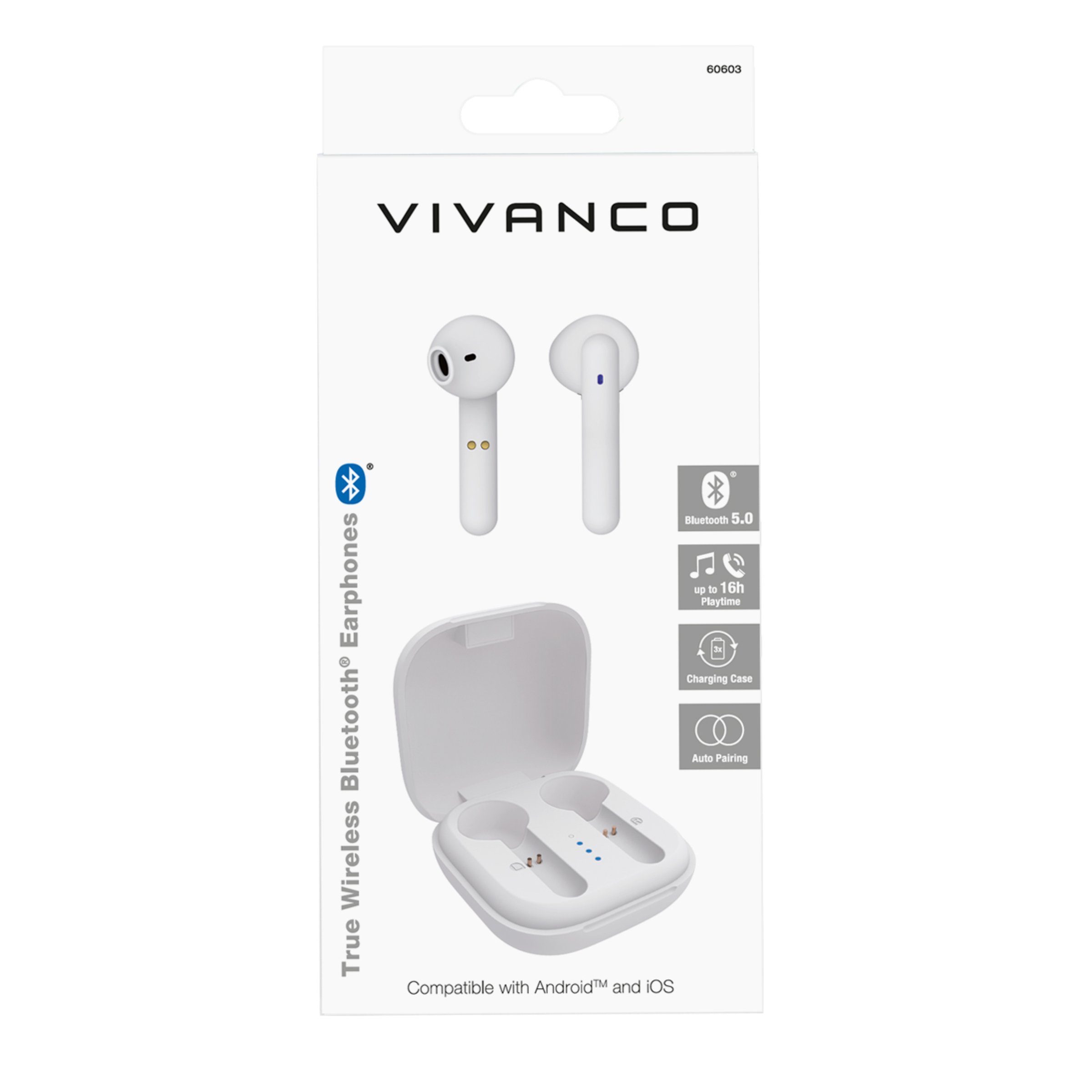 Vivanco Kopfhörer (Powerbank Funktion für 3x kompatibel mehr 211 mit Power, Modellen)