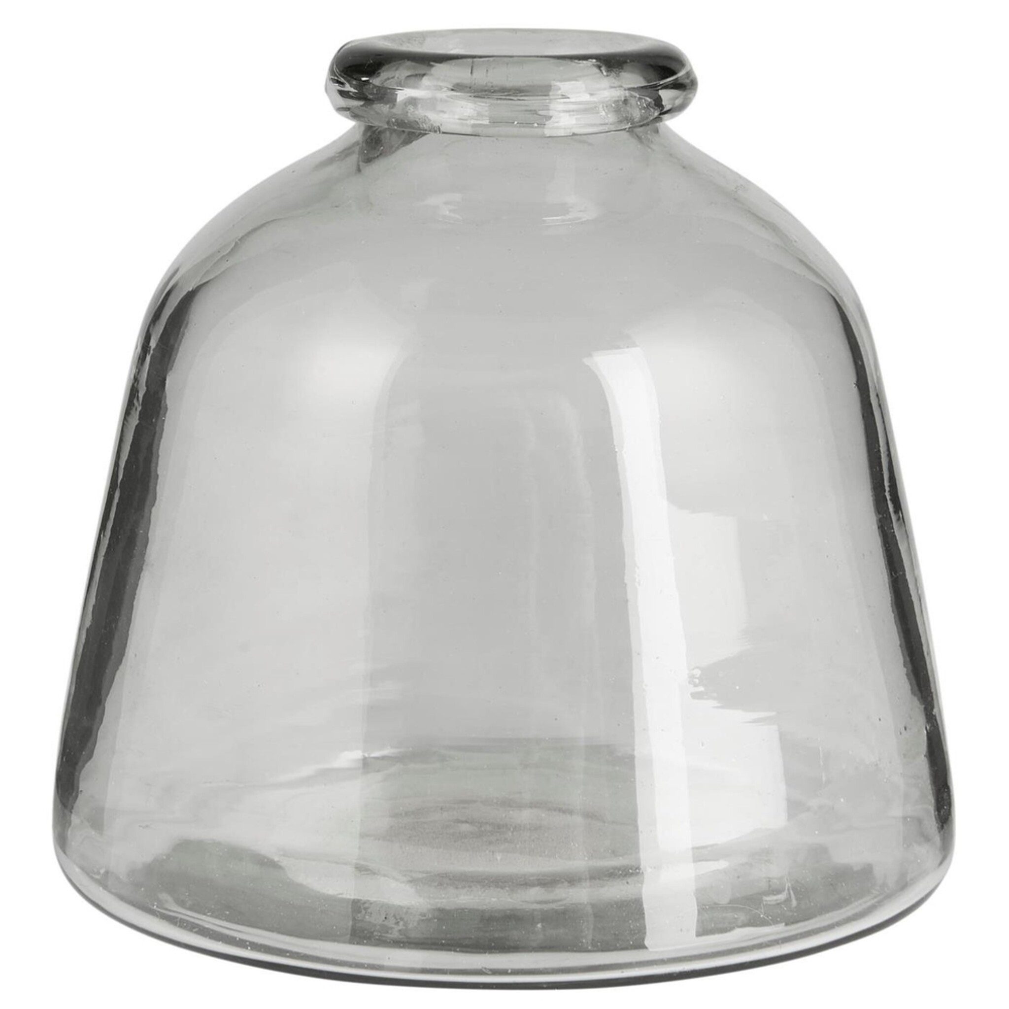 Ib Laursen Dekovase Glas Vase kleiner Öffnung mundgeblasen