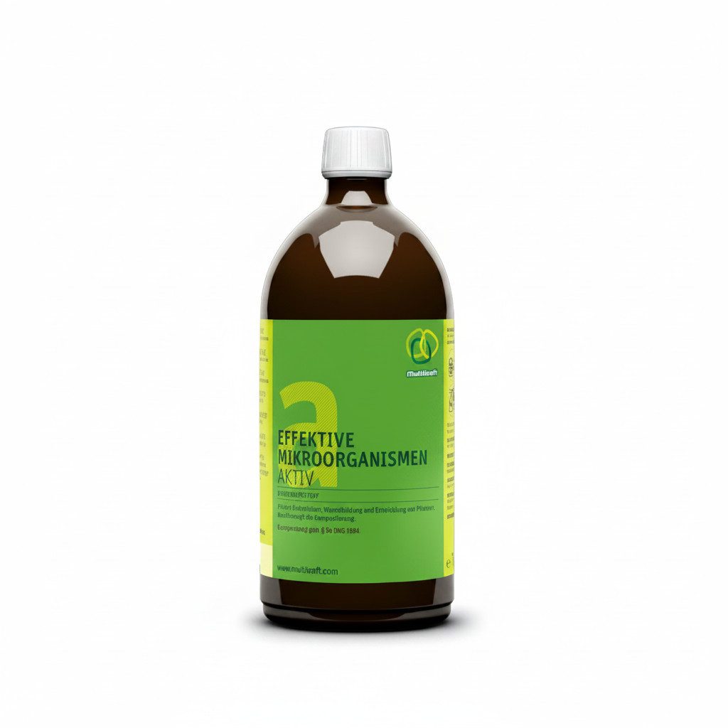 Multikraft Filtersubstrat, Effektive Mikroorganismen Aktiv (EMa) Bodenhilfsstoff 1 Liter