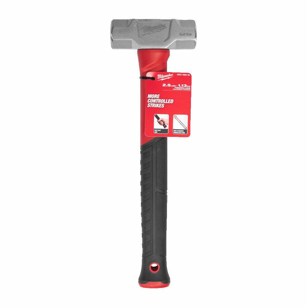 Milwaukee Stiel MILWAUKEE Schmiedehammer 1130g mit Fiberglasstiel und Overmold-Griff