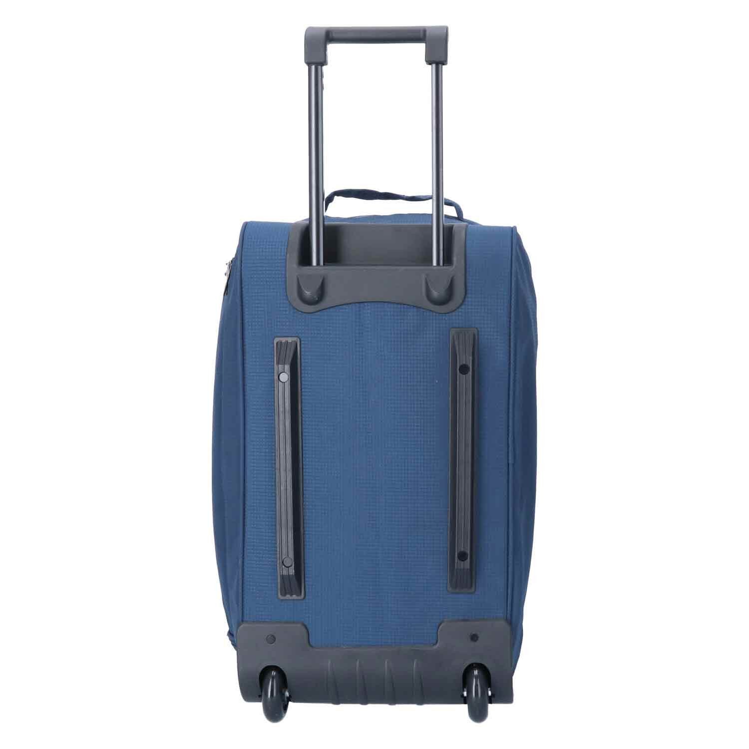 TheTrueC Reisetasche TheTrueC Rollenreisetasche 51cm Trolley Koffer Sporttasche dunkelblau – Bild 2 von 5