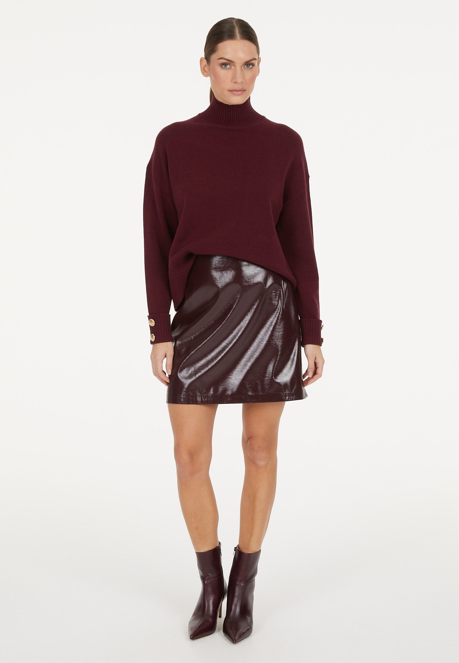 MARC AUREL Stehkragenpullover günstig online kaufen