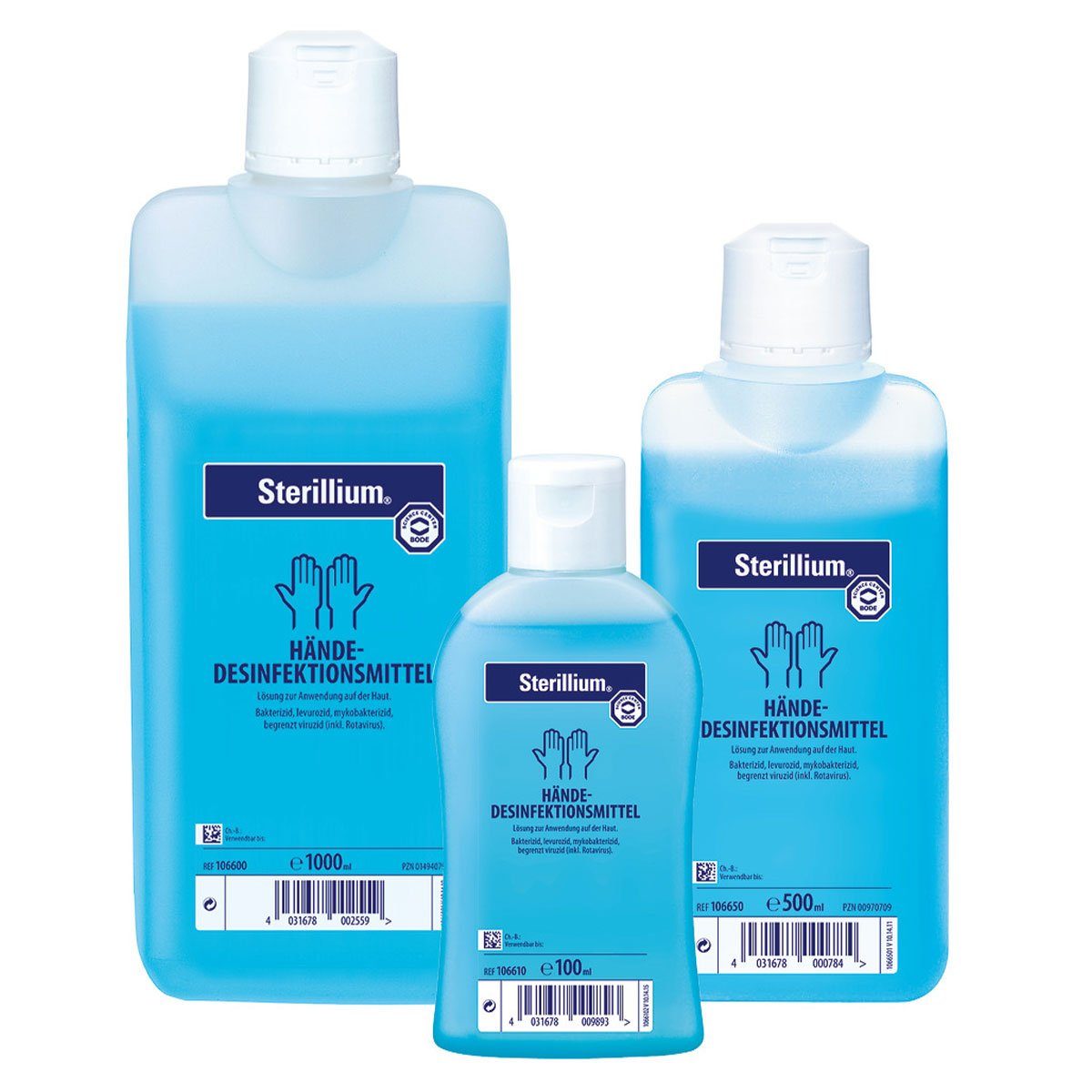 Sterillium® BODE Sterillium Händedesinfektionsmittel 5 x 100 ml Hand-Desinfektionsmittel