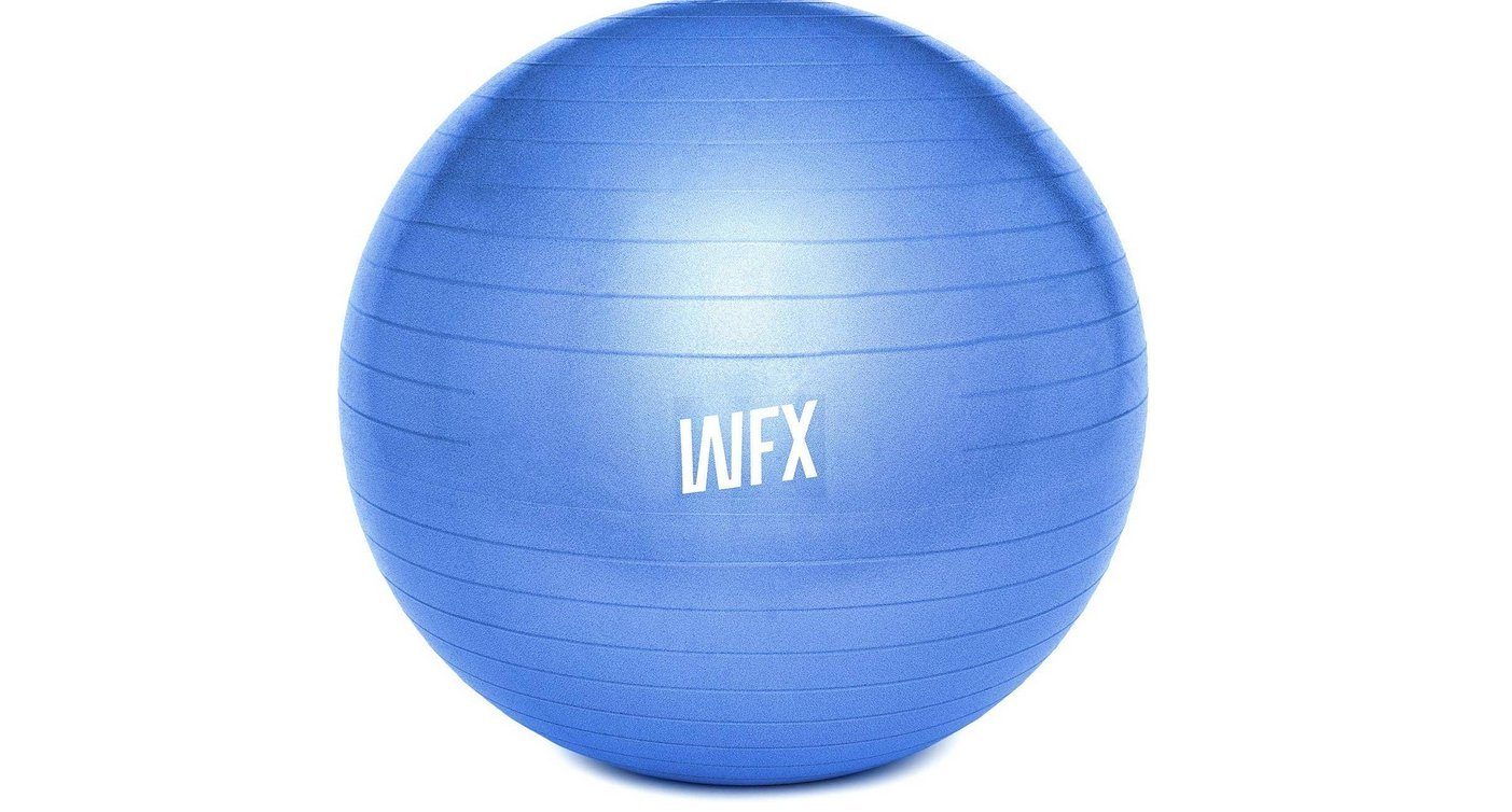 DoYourSports Gymnastikball Orion Pumpe, inkl. 55-85cm & Durchmesser 150kg Fitnessball Blau belastbar