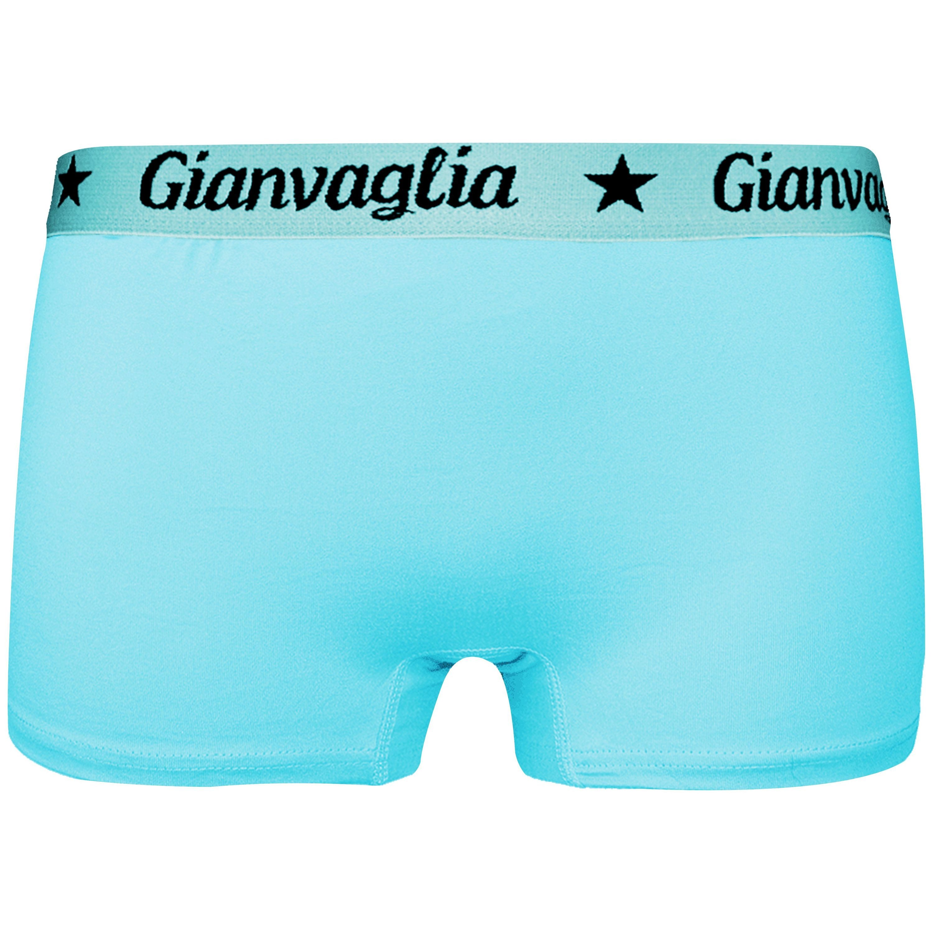 TEXEMP Boxershorts 5er Pack Mädchen Boxershorts Unterhose Unterwäsche Baumwolle Panty (5-St) Atmungsaktiv - Langlebig