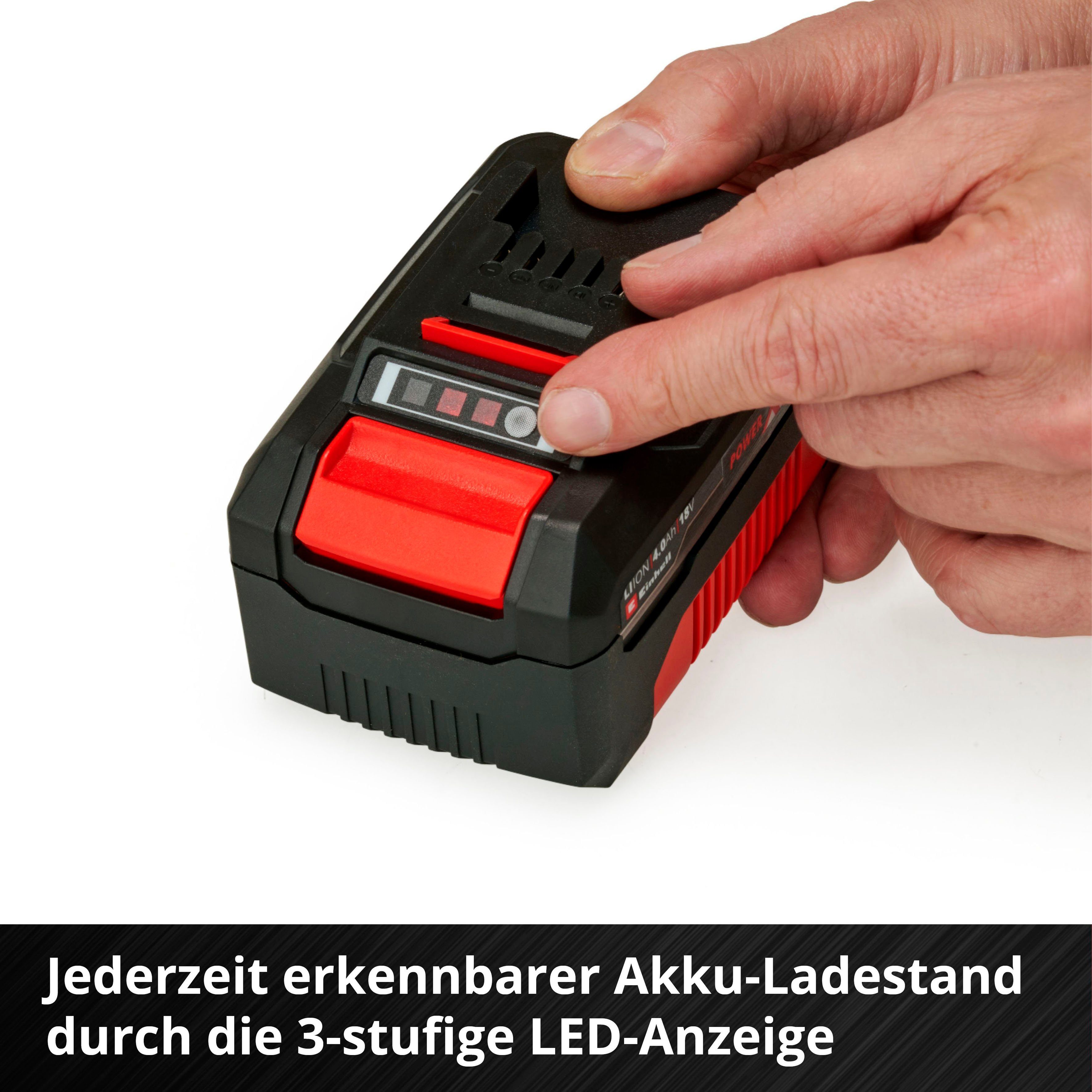 Einhell »Starter-Kit Power X-Change« Akku Starter-Set, 18 V, 4 Ah, inkl. Ladegerät