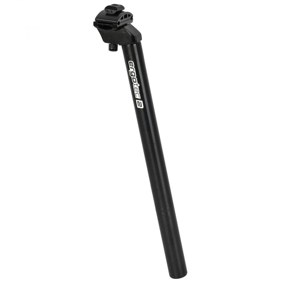 Sattelstütze Ergotec Patentsattelstütze 27,2mm, 350mm, Alu schwarz, Sicherheitsleve
