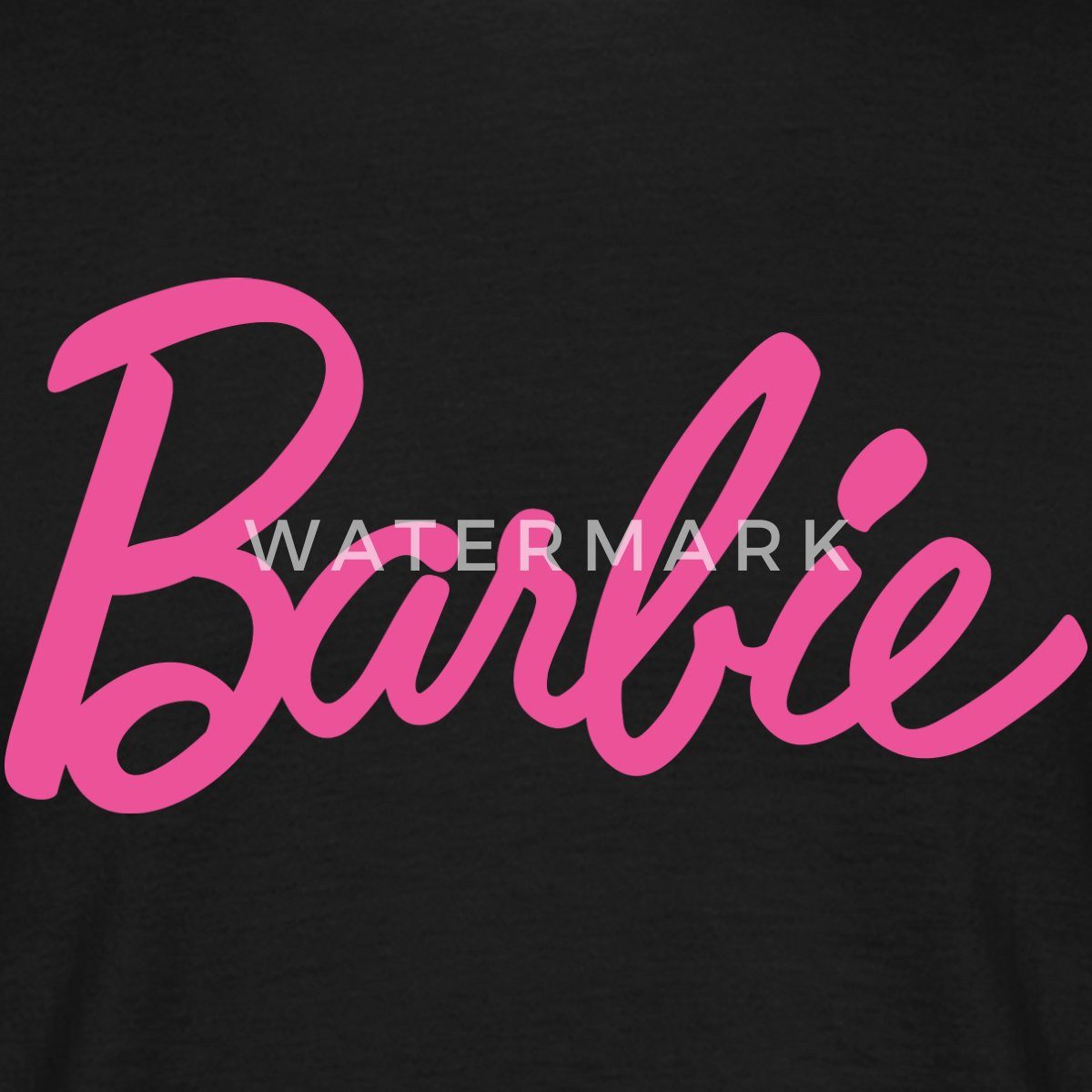 Spreadshirt T-Shirt Barbie Klassisches Logo Männer T-Shirt (1-tlg)