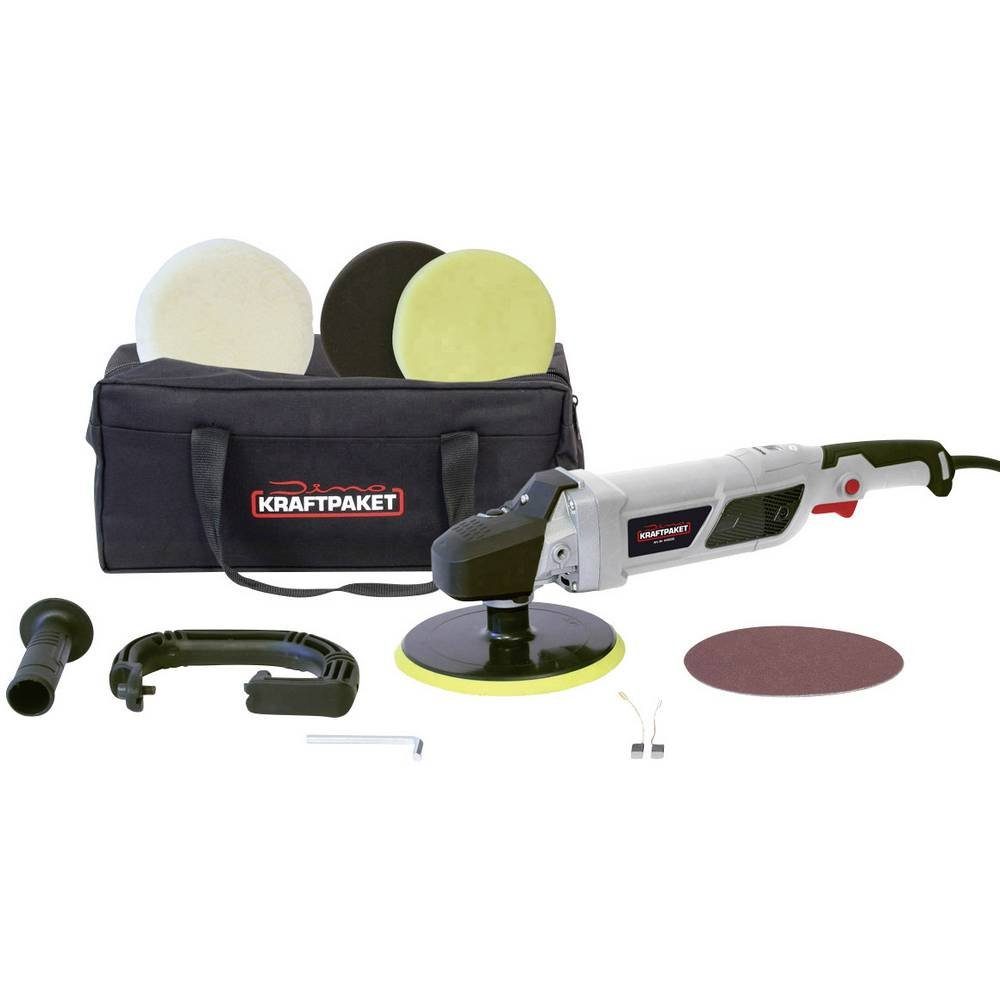 Dino KRAFTPAKET Poliermaschine s-Poliermaschine 1500 Watt 640228, ladbar über 230 V