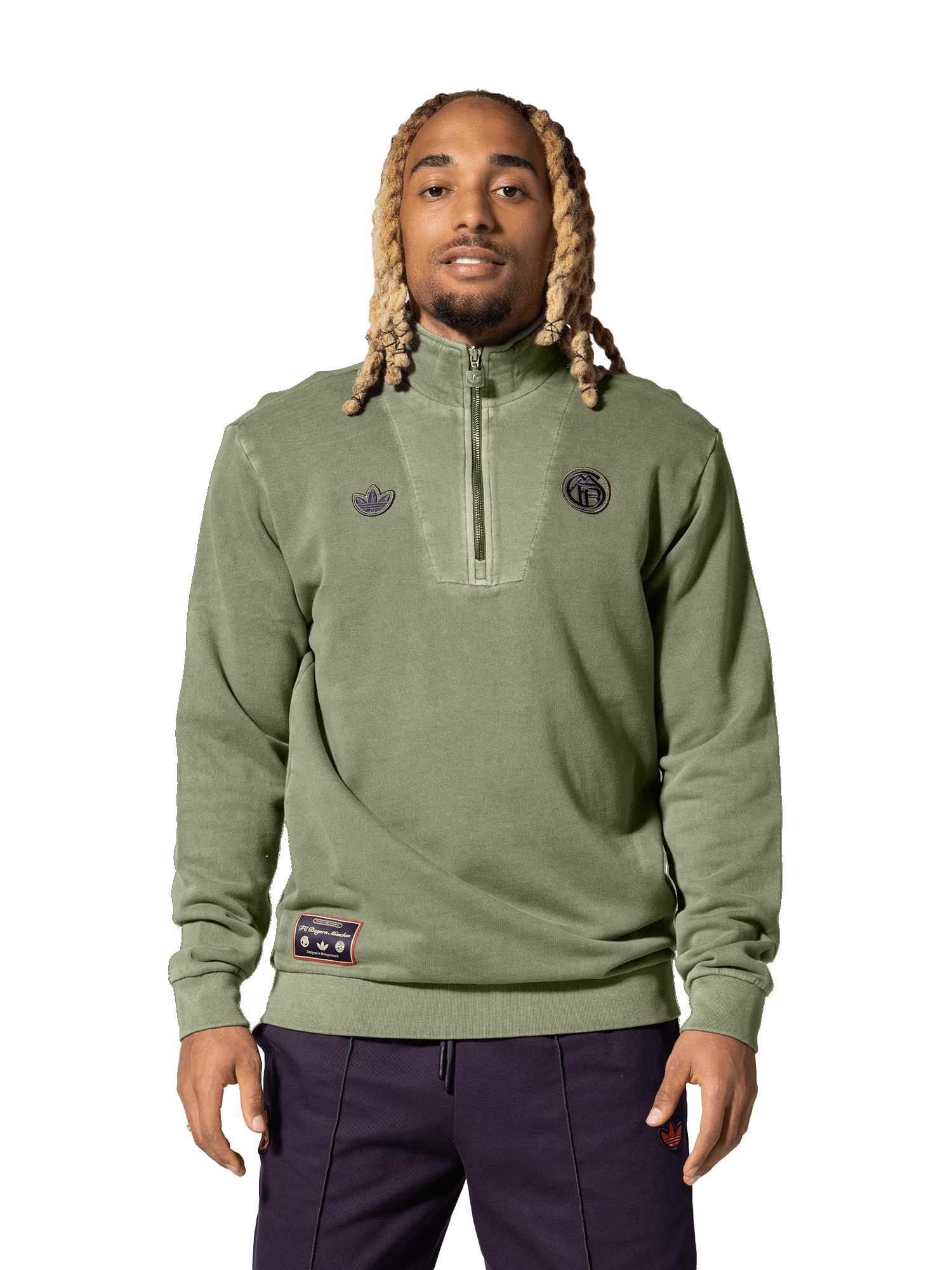 adidas Performance Polokragenpullover FC Bayern München, Troyer ICON, Herre günstig online kaufen